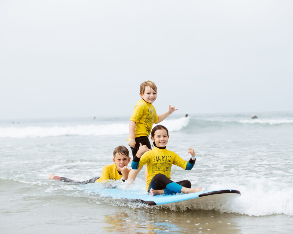 summer camp, surf camp san diego