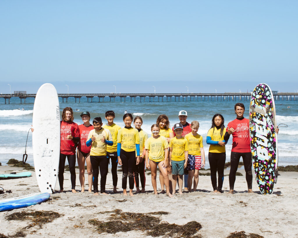 fall camp, surf camp san diego